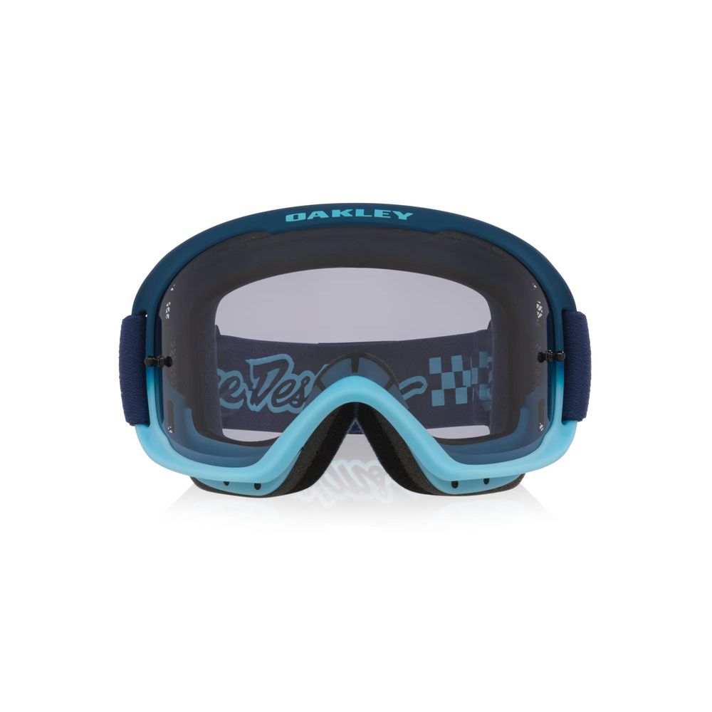 Maschera O FRAME 2.0 PRO MTB, TLD Blu, Grigio