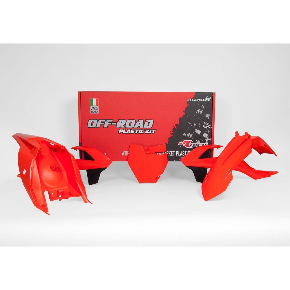 Plastics Kit 4 Pcs K Orange Replica Ktm - Grafite Offroad
