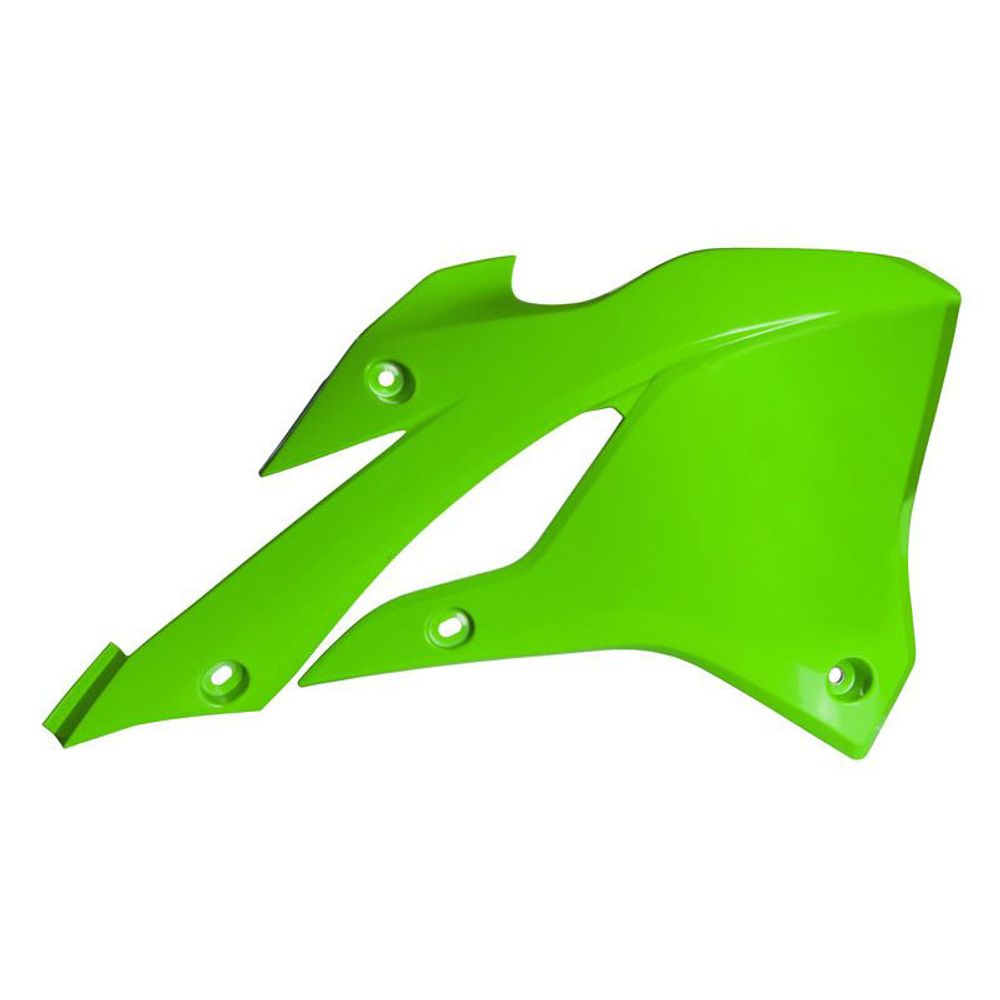 Radiator Scooops Kawasaki Kx85 22-.. Verde Kx - Grafite Offroad