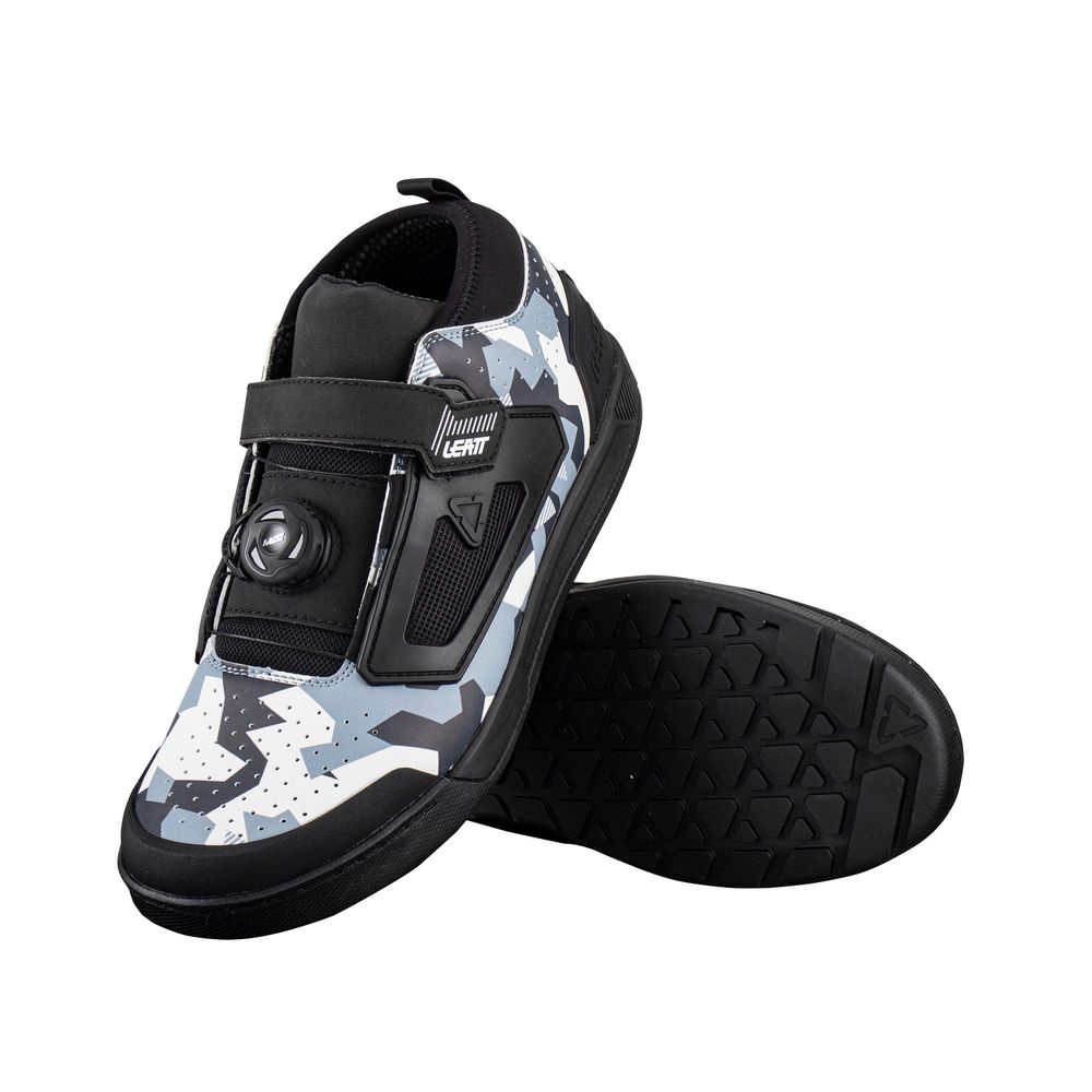 MTB Shoes 3.0 Pro Flat perfect for Enduro with smart lacing system - Grafite Offroad