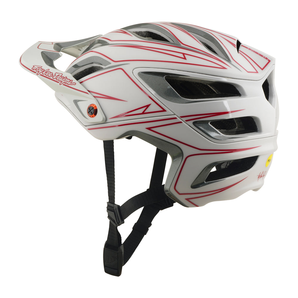 Helmet A3 - Pinstripe - Grey - M/L Troy Lee Designs - Grafite Offroad