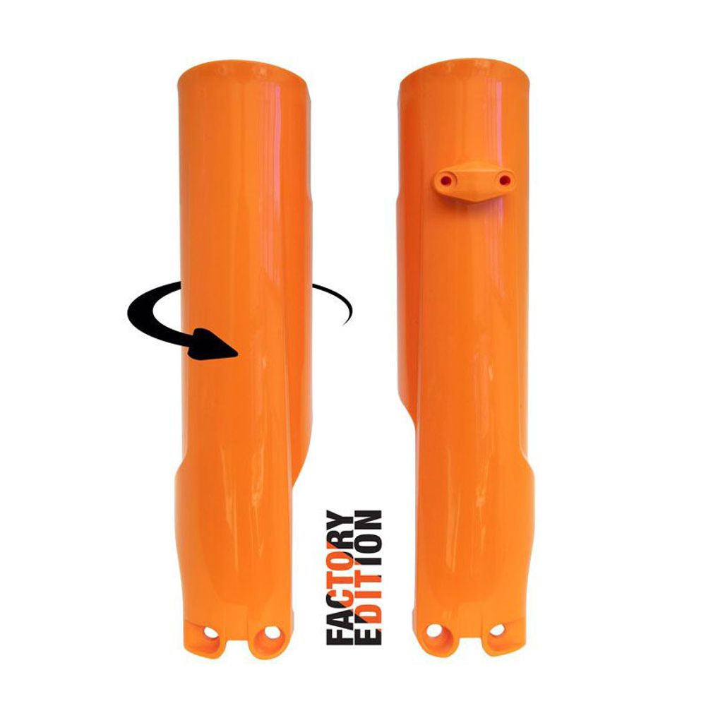 Fork Protectors Factory Full Wrap Orange Replica Ktm - Grafite Offroad