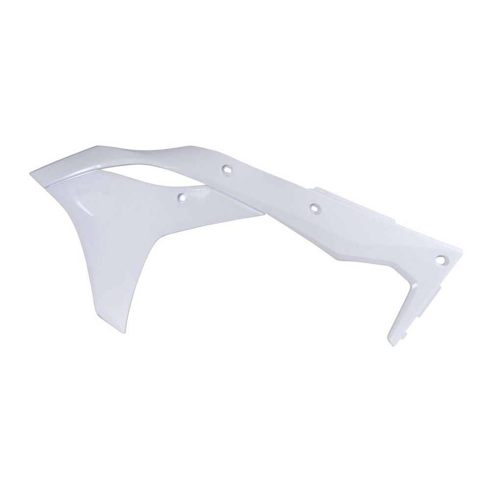 Radiator Scoops White Replica Kawasaki - Grafite Offroad