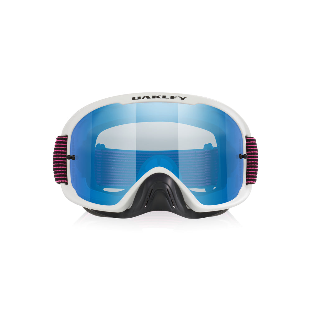 Maschera O FRAME 2.0 PRO, Bianco, Iridium Black 