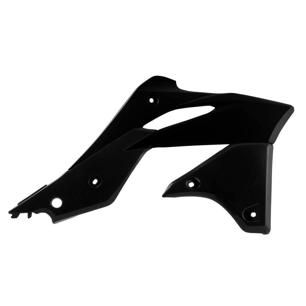 Radiator Scoops Black Replica Kawasaki - Grafite Offroad