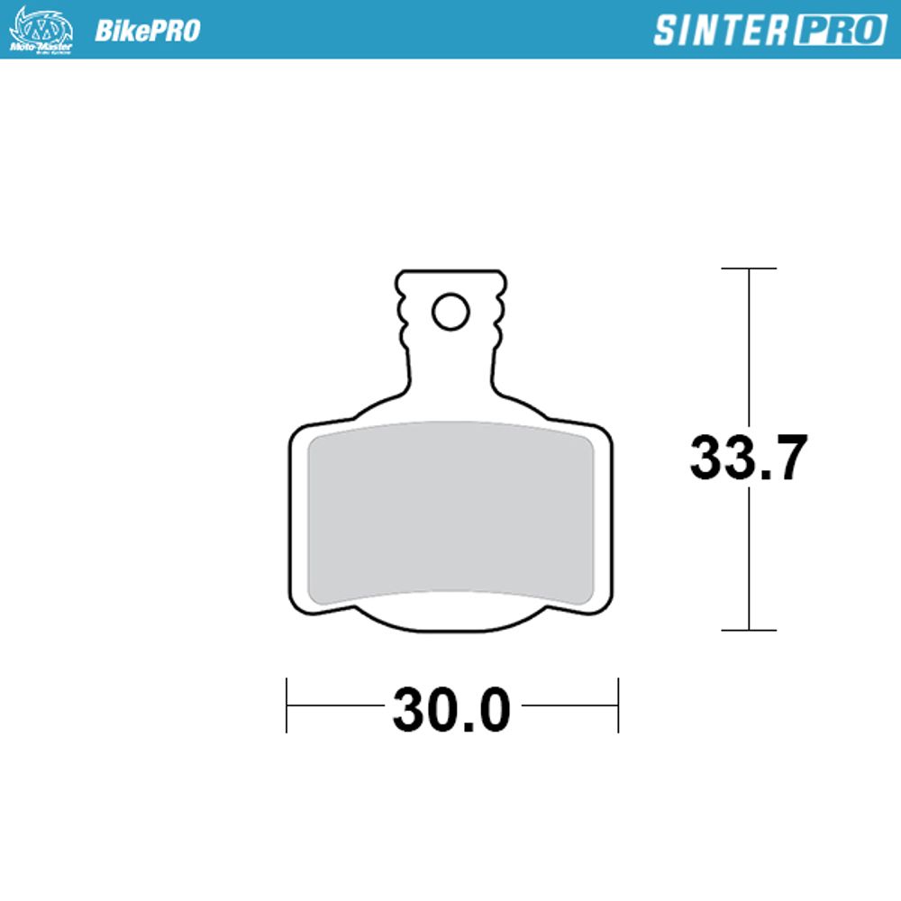 Brake Pads Bicycle Sinter Pro: Magura Mt 2, 4, 6, 8, Sport, Trail - Grafite Offroad