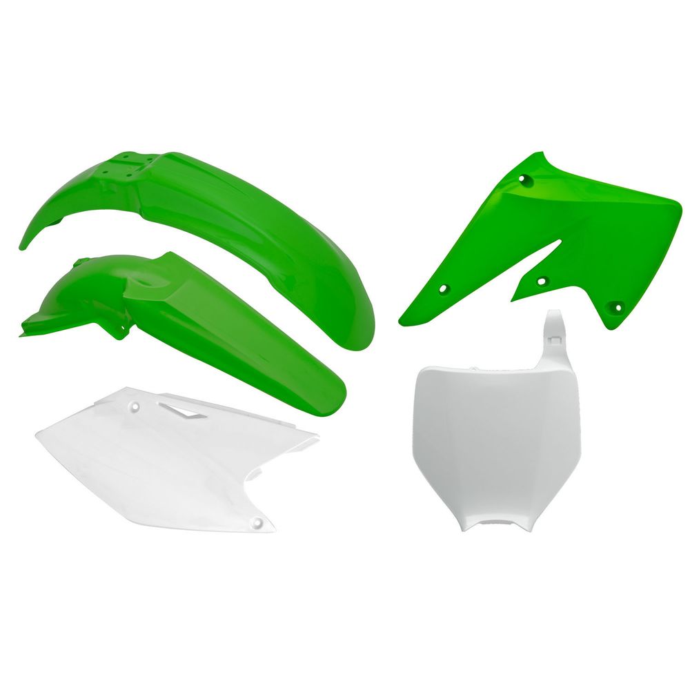 Plastics Kit 5 Pcs Original Colour Replica Kawasaki - Grafite Offroad