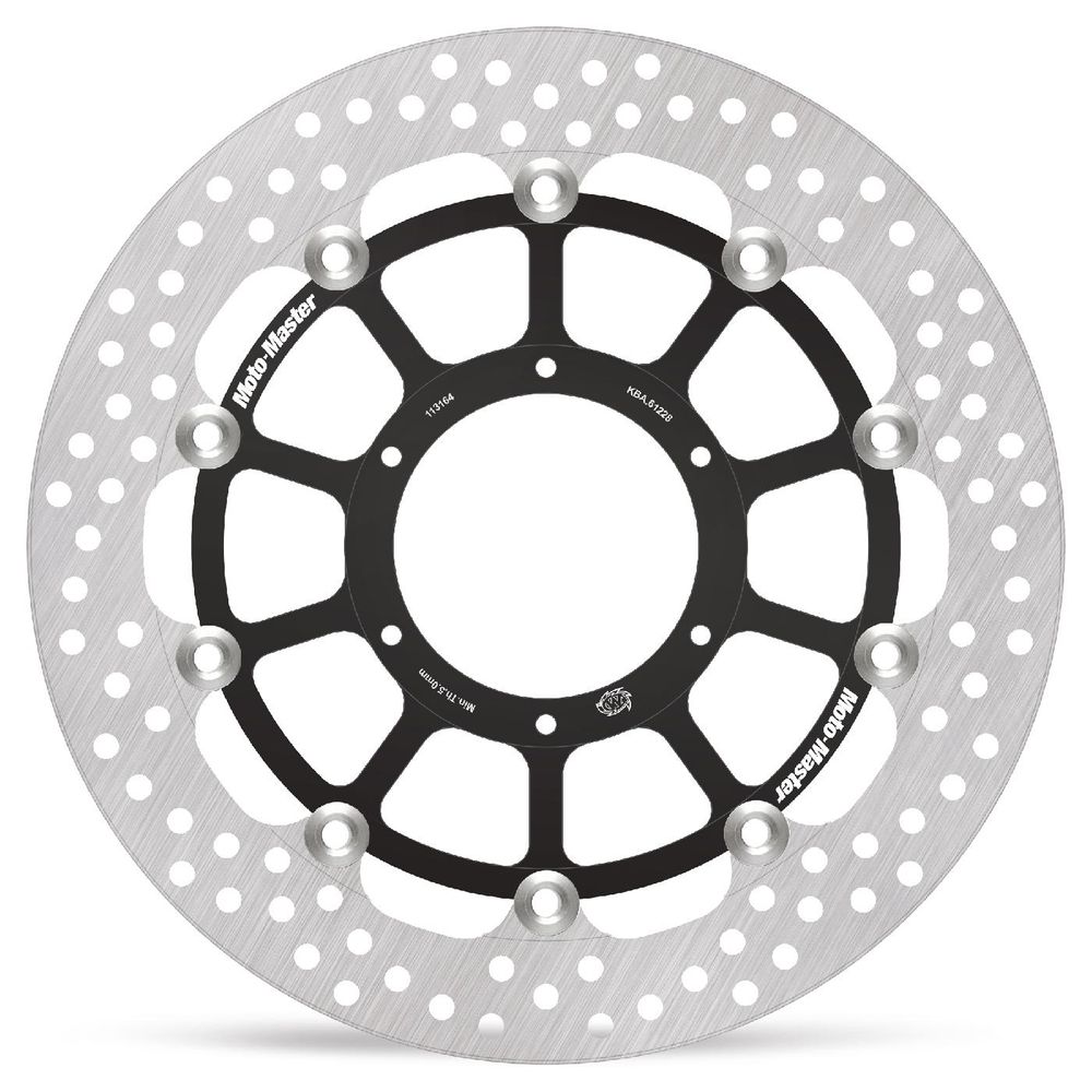 Brake Disc Road Halo Racing - Floating - Front - Honda: Cbr1000rr Fireblade, Vtr1000 Sp1/sp2 - Grafite Offroad