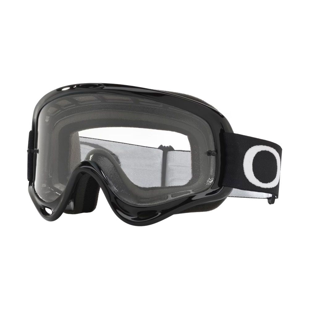 Maschera O-FRAME MX, Fascia Nero, Lente Trasparente