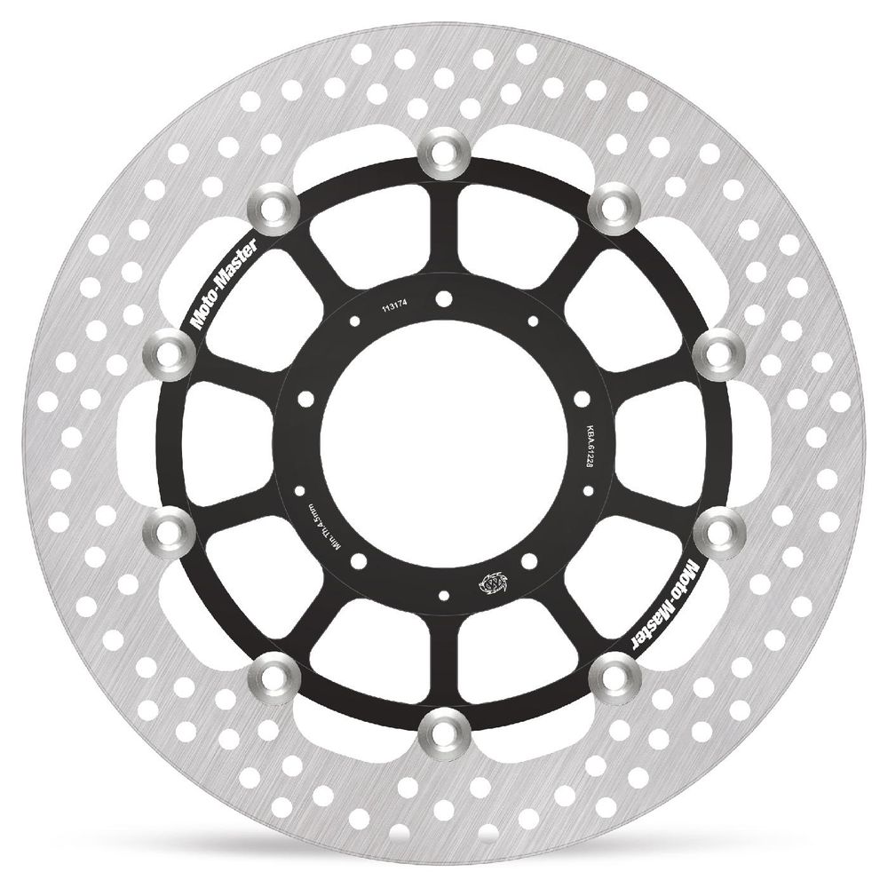 Brake Disc Road Halo - Floating - Front - Honda: Vfr1200f / Dct / Parking Brake - Grafite Offroad