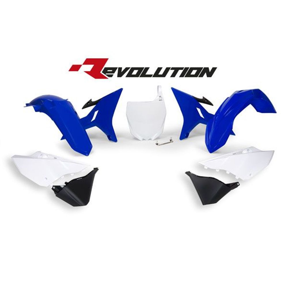 Replacement Plastics Kit 6 Pcs Includes Fende Blue - Grafite Offroad