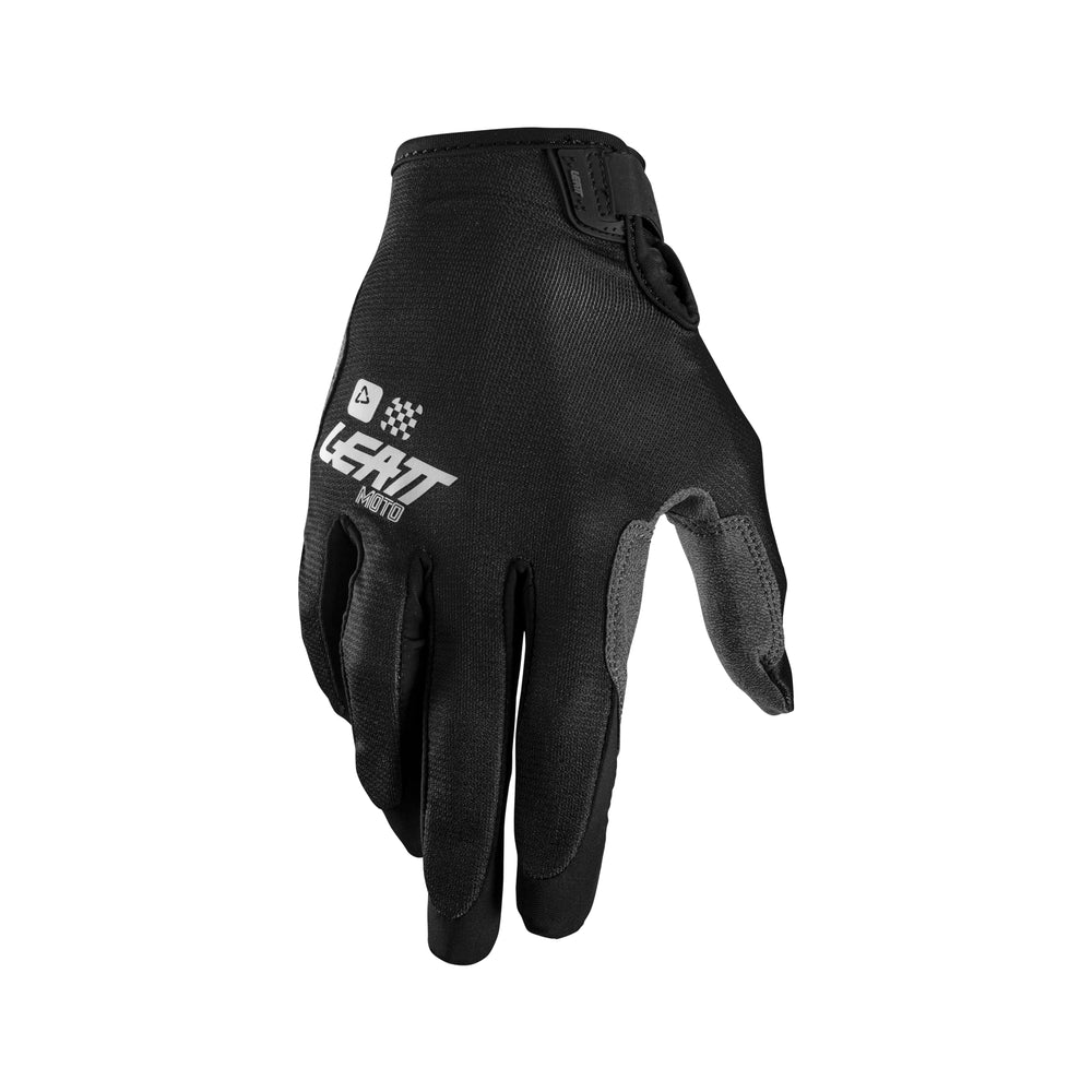 Glove Moto 1.5 GripR Leatt - Grafite Offroad