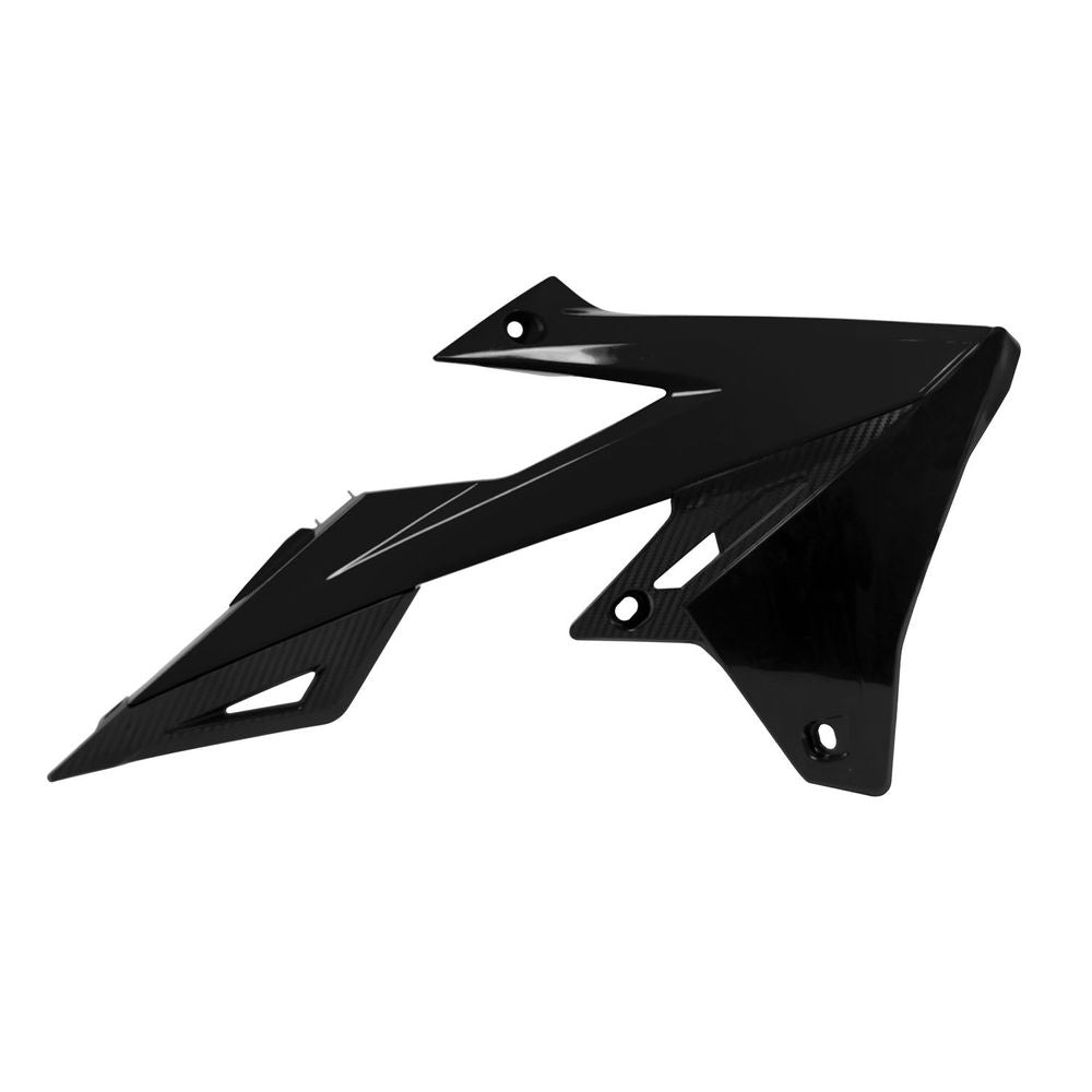 Radiator Scoops Black Replica Suzuki - Grafite Offroad