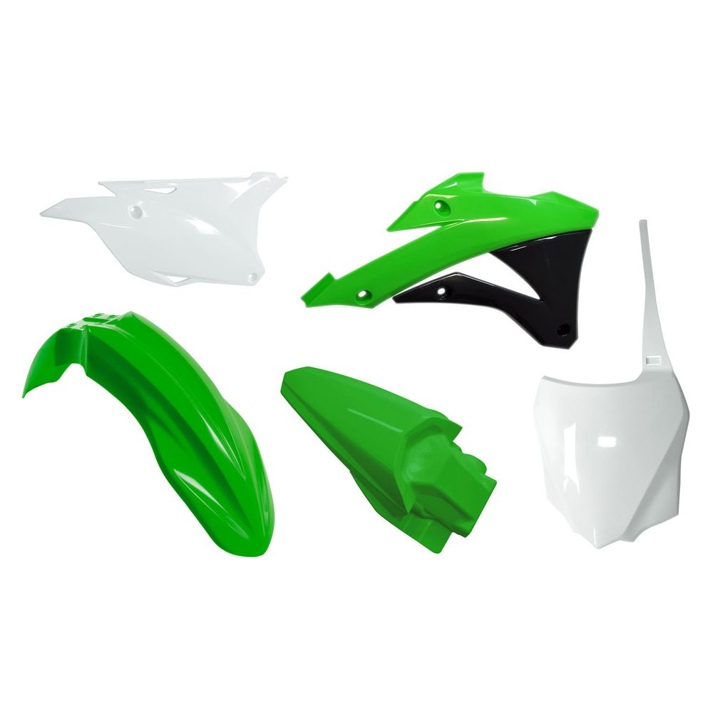 Plastics Kit 5 Pcs Original Colour Replica Kawasaki - Grafite Offroad