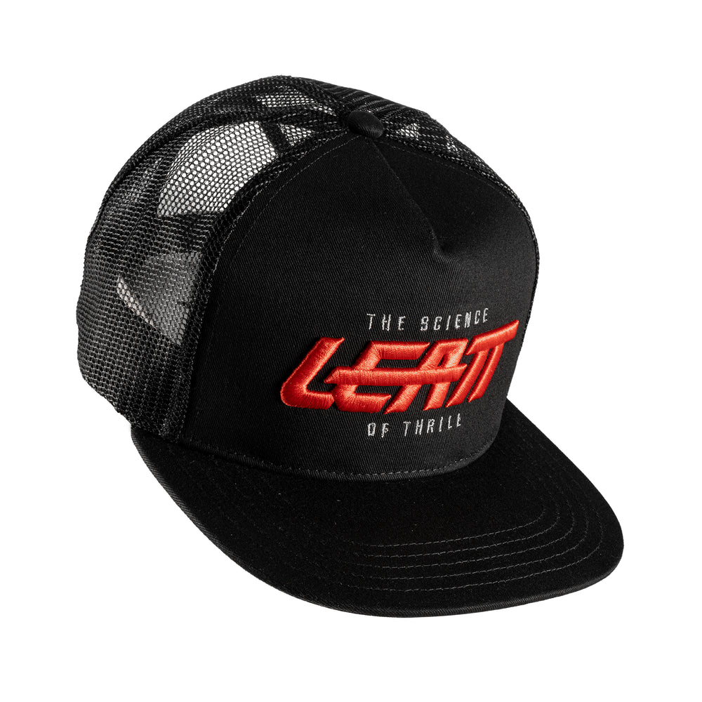 Cap Trucker - Trucker cap with mesh back and embroidered logo | S-XL | Black