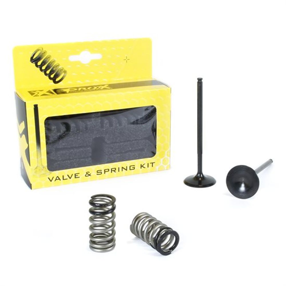 Prox Steel Intake Valve/spring Kit Ktm250sx/exc-f `08-12 - Grafite Offroad