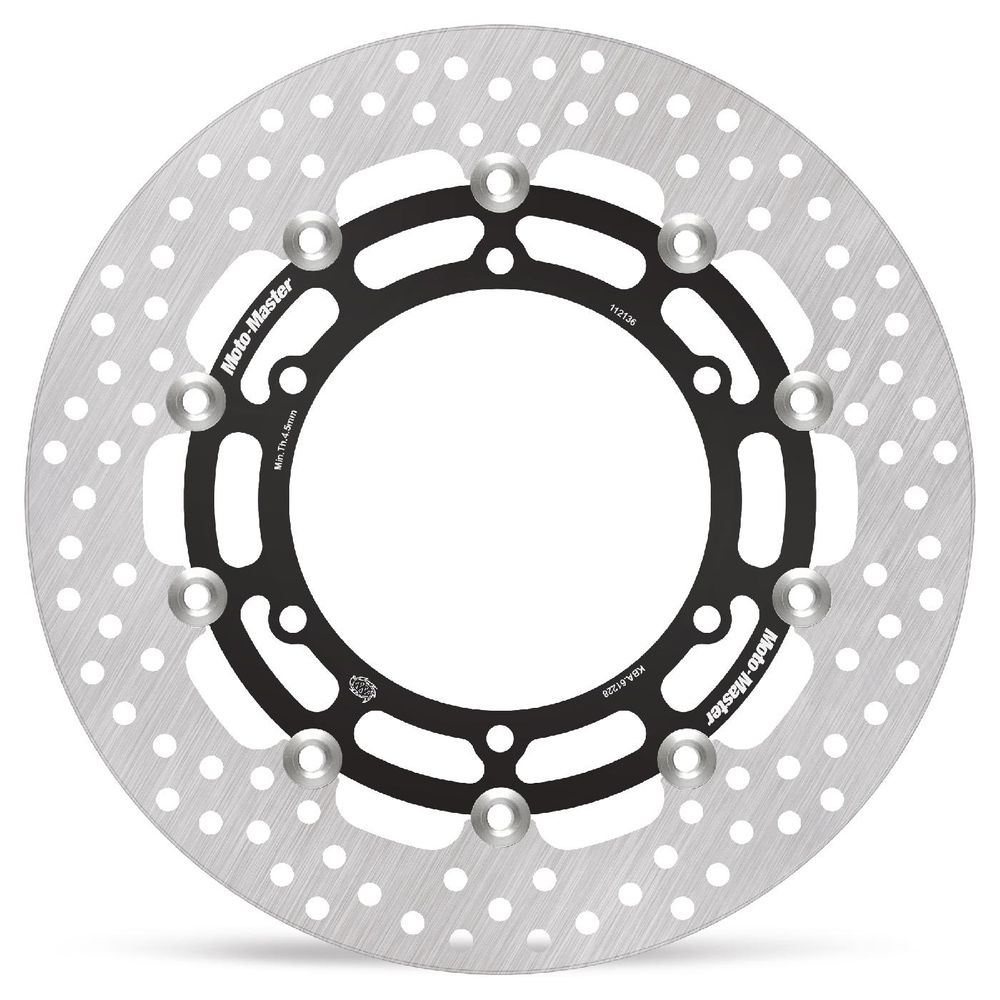 Brake Disc Road Halo - Floating - Front - Yamaha: Yzf R1-r6, V-max - Grafite Offroad
