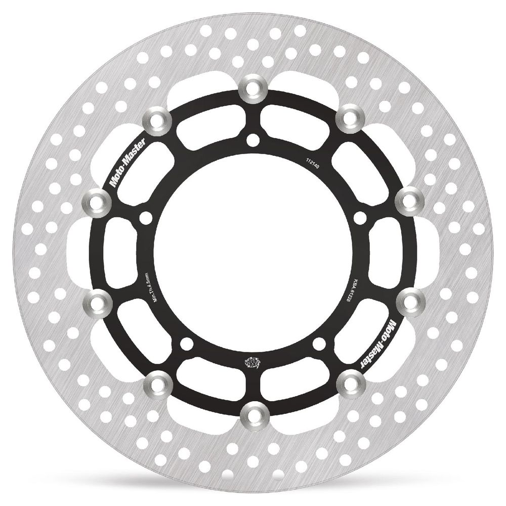 Brake Disc Road Halo - Floating - Front - Yamaha: Yzf R1, Fz1/abs, Fz1 Fazer/abs, V-max 1680 - Grafite Offroad