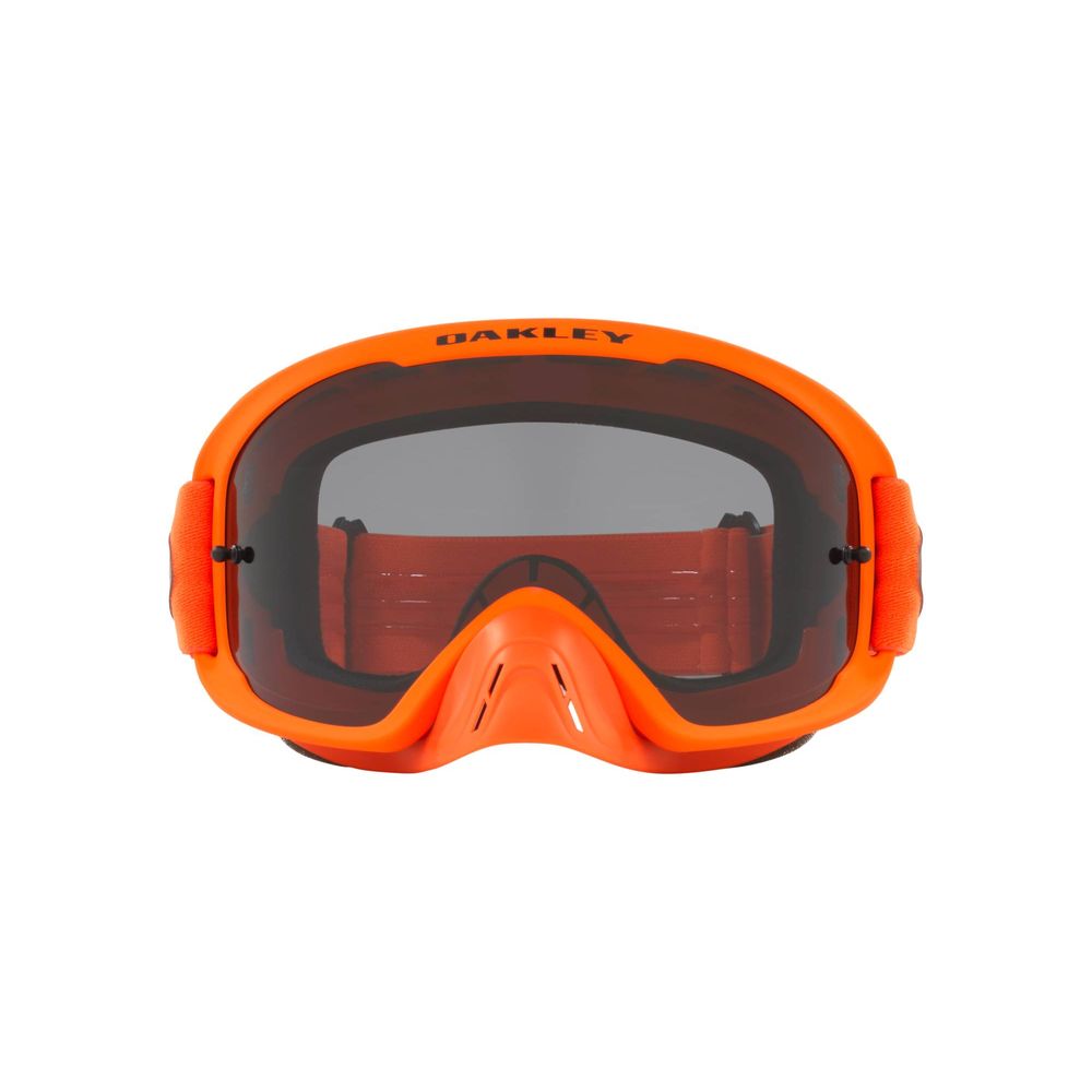 Maschera O FRAME 2.0 PRO, Aranc. Moto, Grigio
