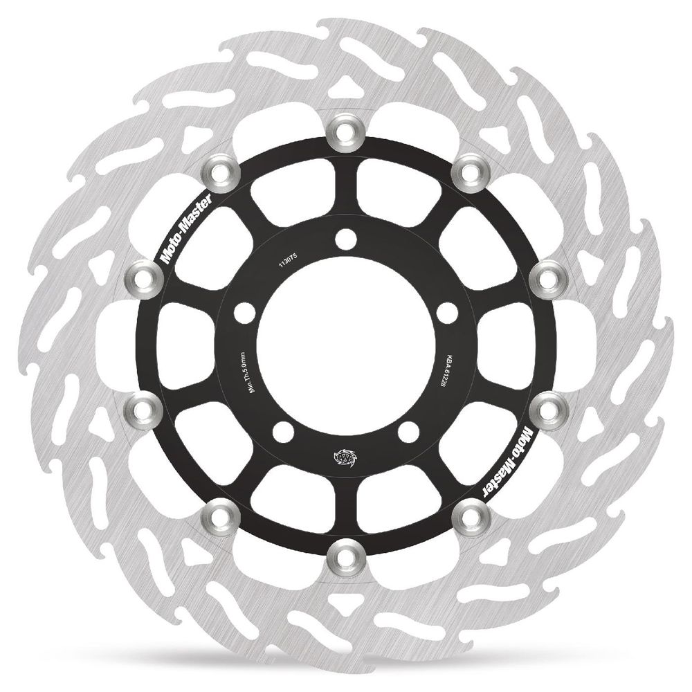 Brake Disc Road Flame Racing - Floating - Front Right - Triumph: Daytona 675 2007 - Grafite Offroad
