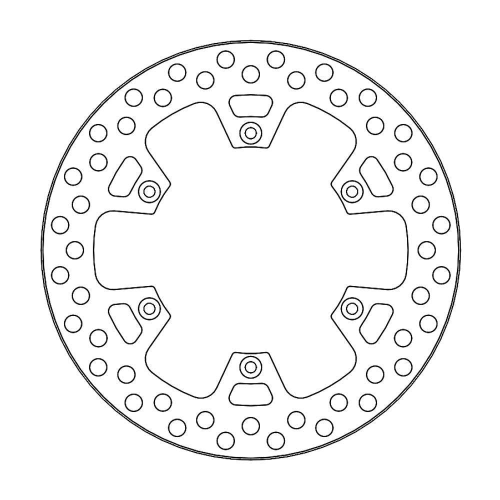 Brake Disc Off-road Vintage - Rear - Suzuki: Rm125/250 (1999-2005) - Grafite Offroad