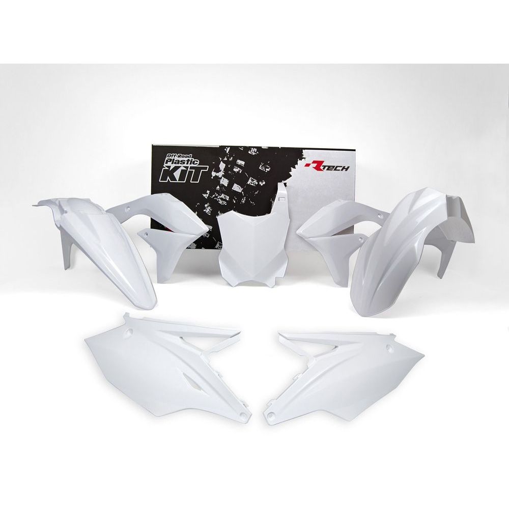 Plastics Kit 5 Pcs White Replica Kawasaki - Grafite Offroad