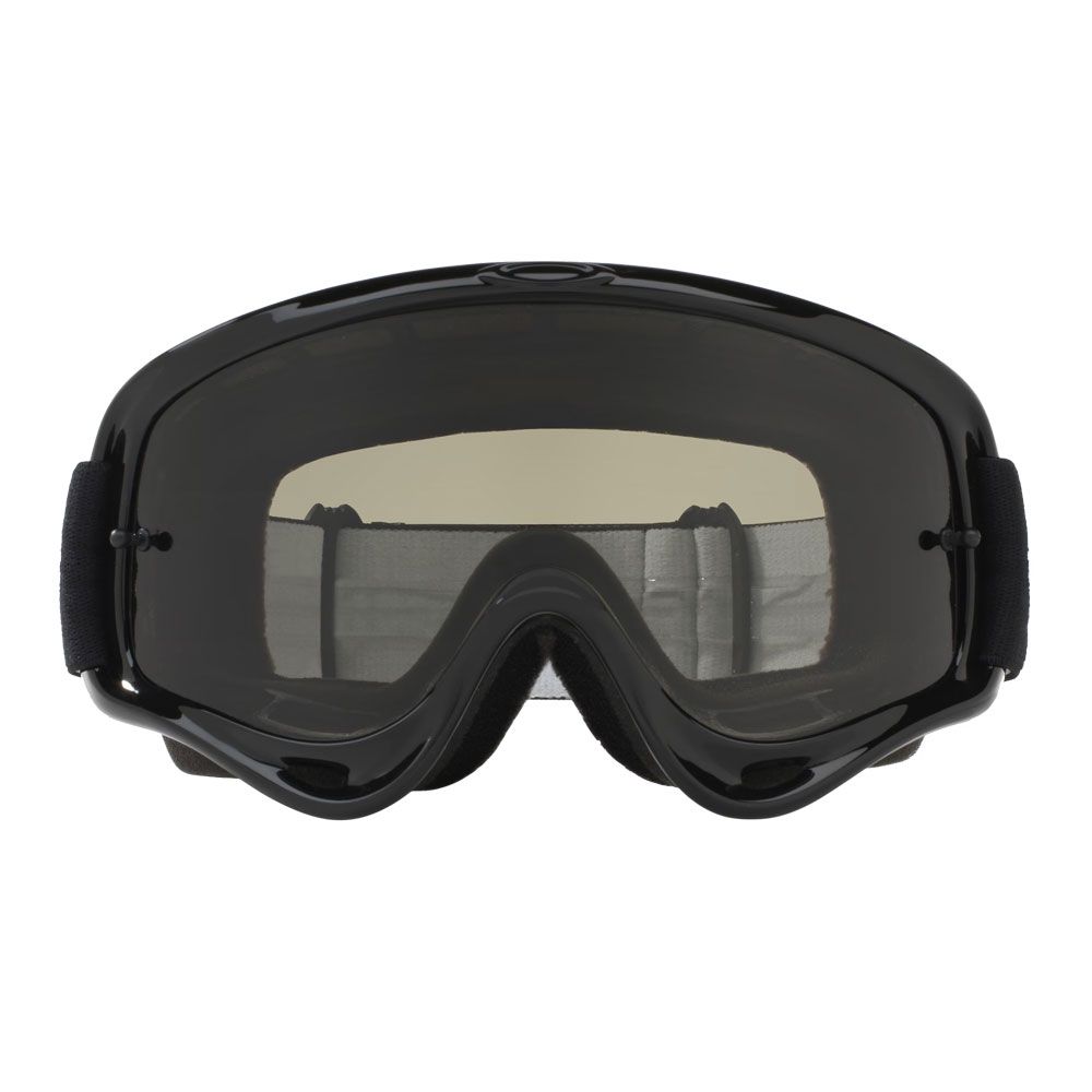 Maschera O-FRAME, Fascia Nero , Lente Grigio Scuro