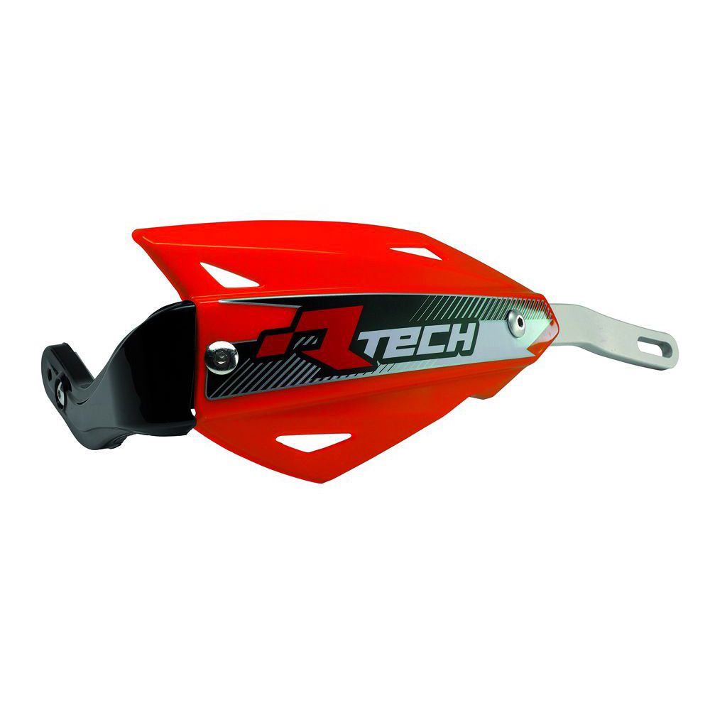 Vertigo Alu Handguards-no Mounting Kit Neon Orange - Grafite Offroad