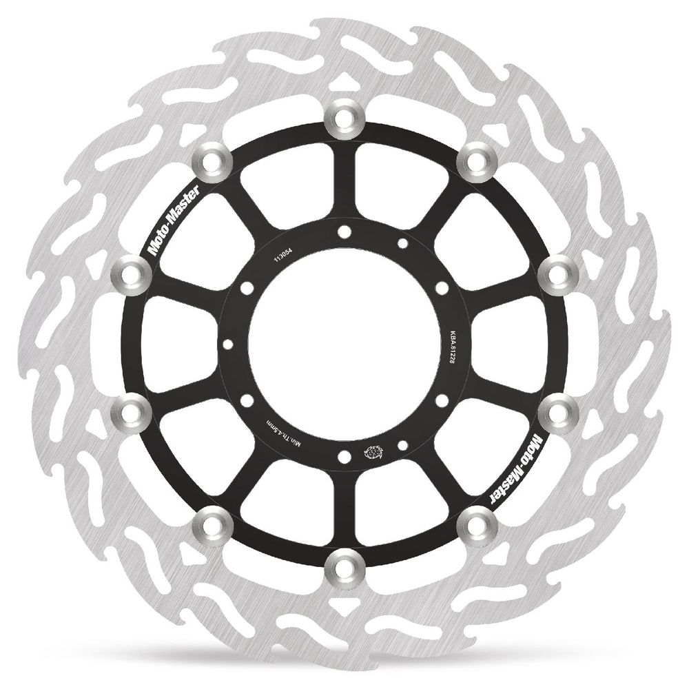 Brake Disc Road Flame - Floating - Front Right - Honda: Cbr1000rr Fireblade - Grafite Offroad