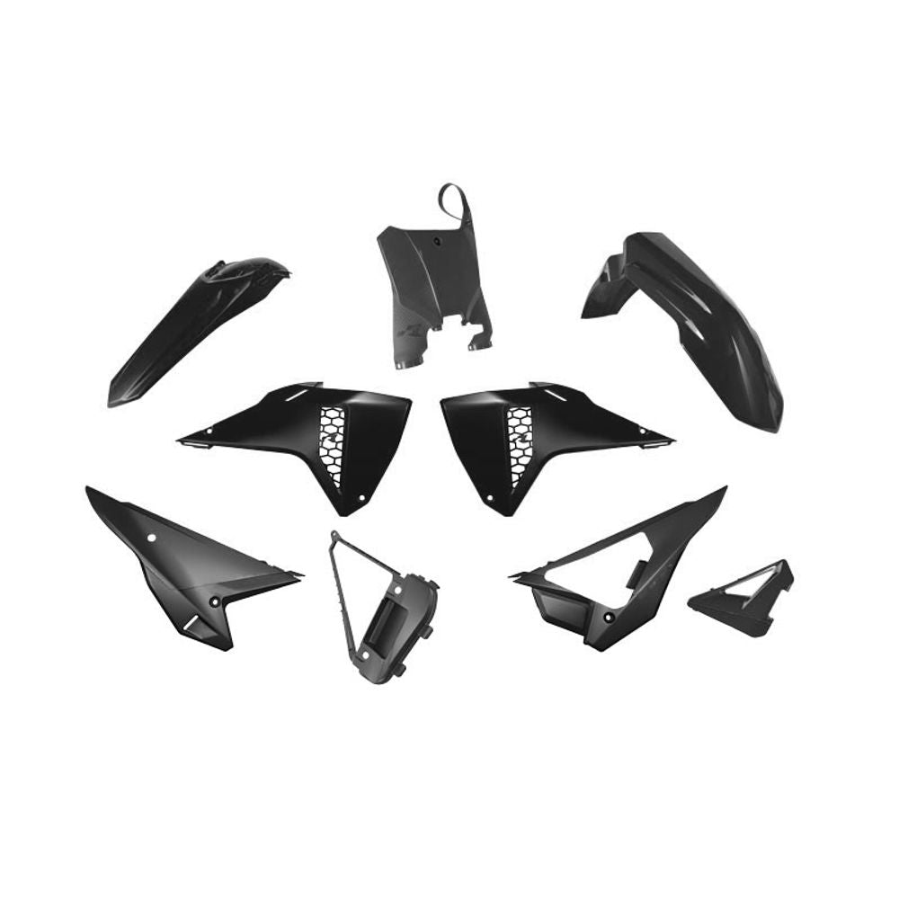 Revolution Plastic Kit 6 Pcs W/front Factory Number Plate  & Quick Release Airbox Cover