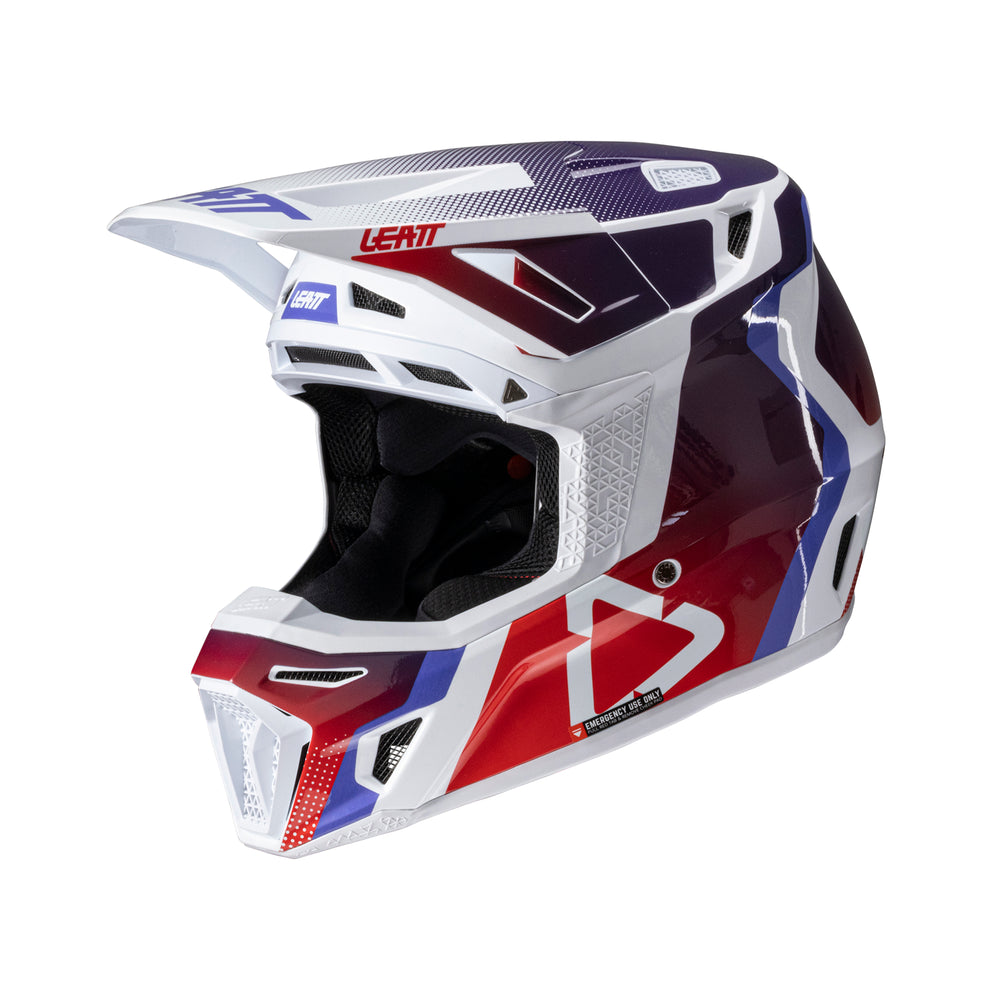 8.5 Composite motocross helmet with goggle included - Grafite Offroad