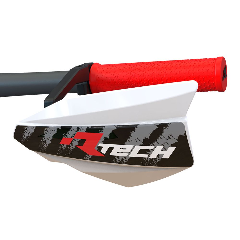 Vertigo Bike Handguards W/mounting Kit White - Grafite Offroad