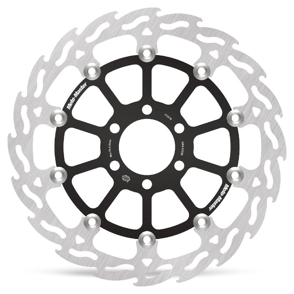 Brake Disc Road Flame - Floating - Front - Ktm: Rc/duke 125/200/390 - Grafite Offroad
