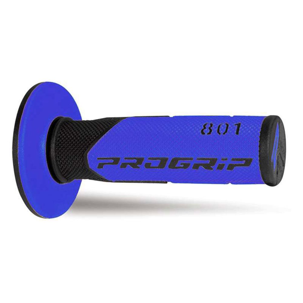 Grips Progrip 801 Mm 22/25 - Double Density - Black/blue - Grafite Offroad
