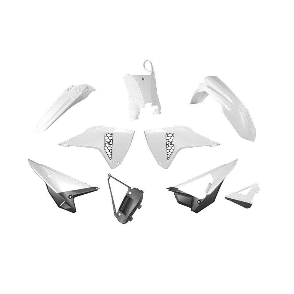 Revolution Plastic Kit 6 Pcs W/front Factory Number Plate  & Quick Release Airbox Cover