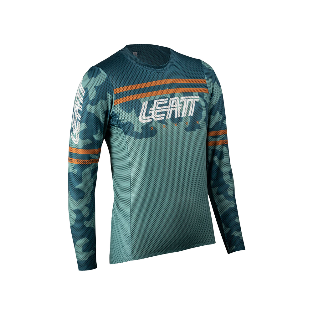 Maillot MTB Gravity 4.0 de manga larga y codo reforzado para mujer