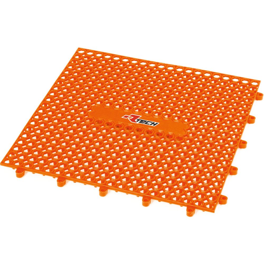 Rubber Modular Mat - 9 Pcs 1 Sq Mt Orange Universal - Grafite Offroad