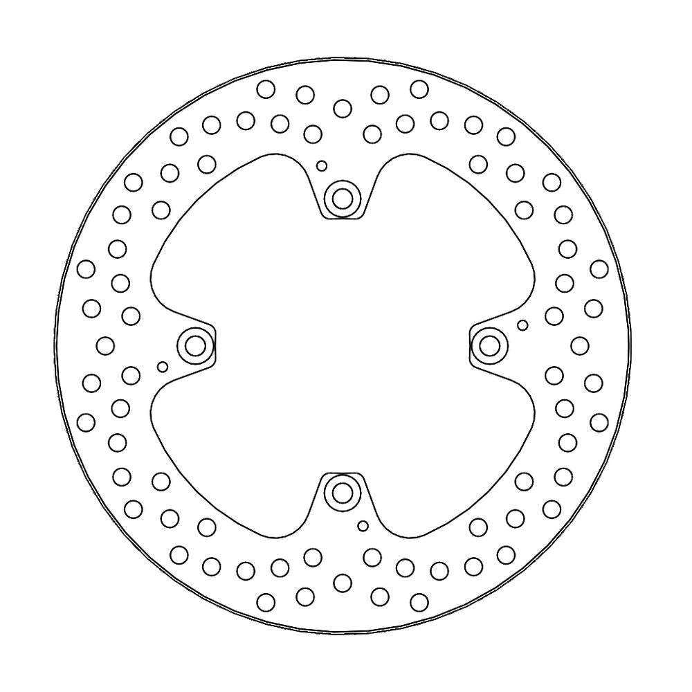 Brake Disc Road Halo - Rear - Ducati (abs): S2r 800-1000, S4r 996-998 - Grafite Offroad