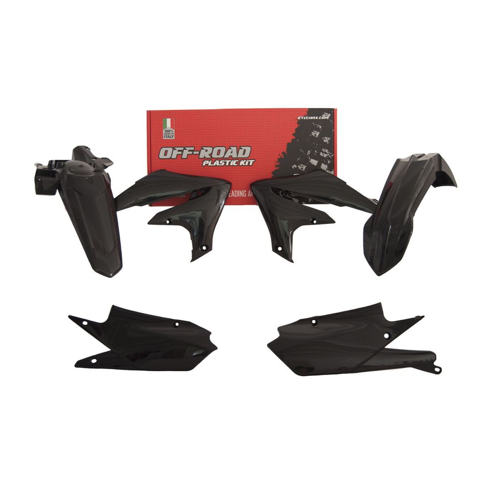 Plastics Kit 4 Pcs Black Replica Yamaha - Grafite Offroad