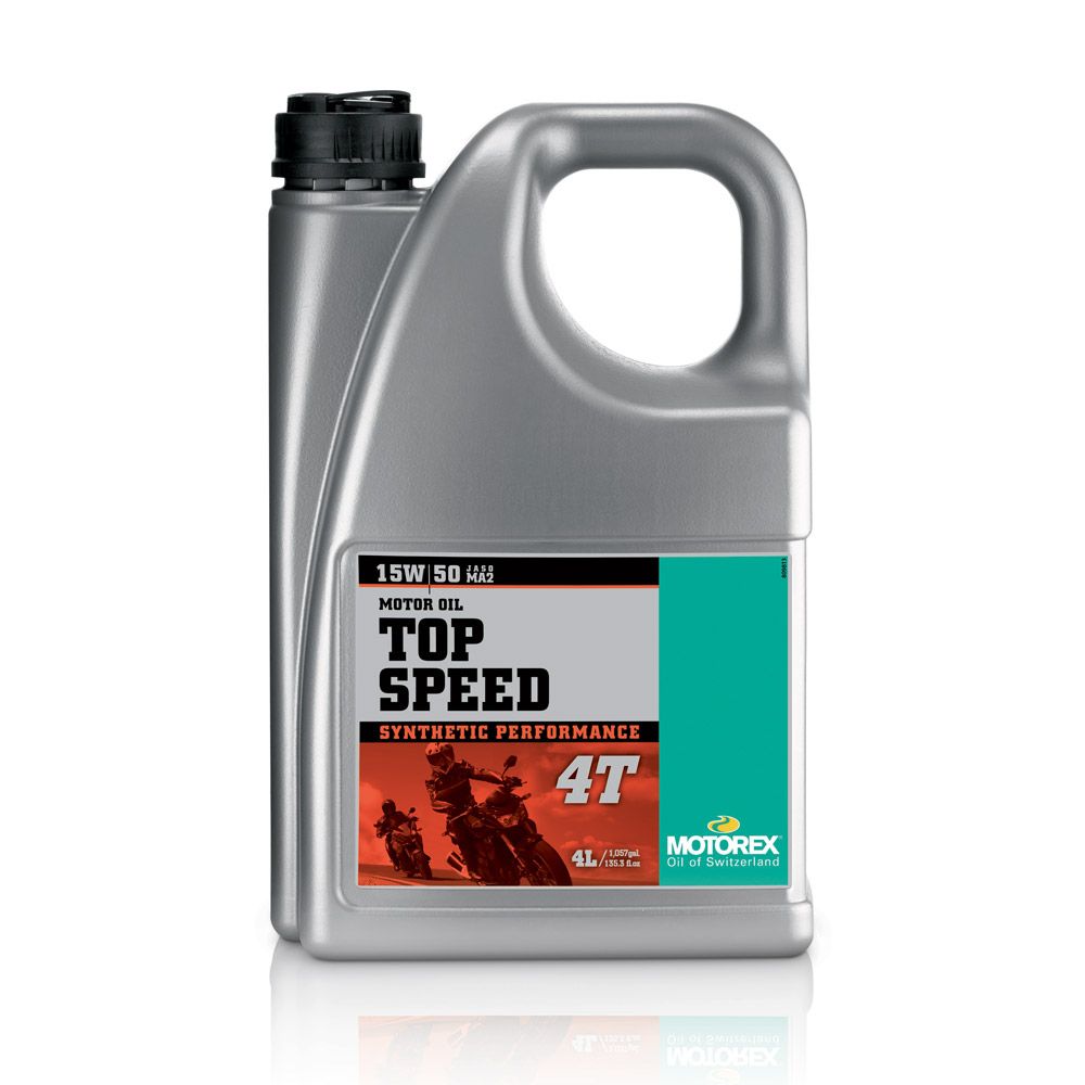 Top Speed 4t 15w/50 Jaso Ma 2 Can 4 Ltr - Packaging 4 Pz - - Grafite Offroad