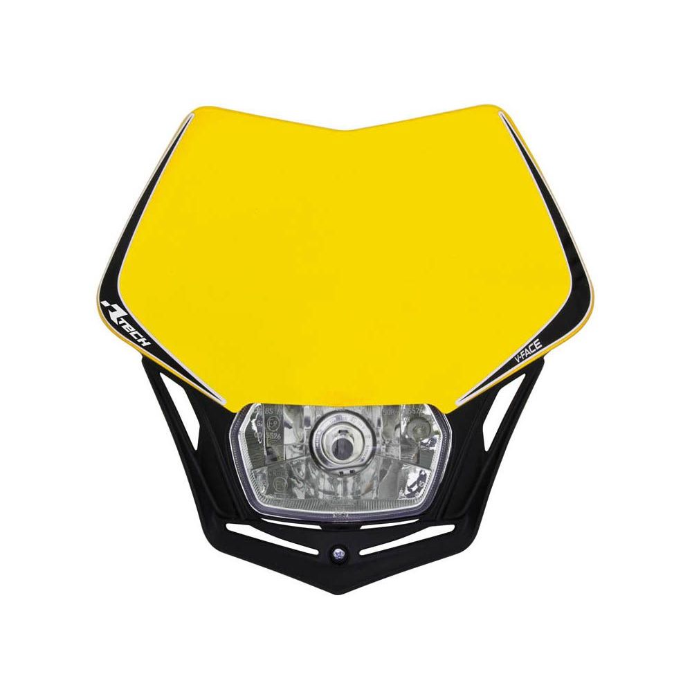 V-face Headlight Yellow-black Universal - Grafite Offroad