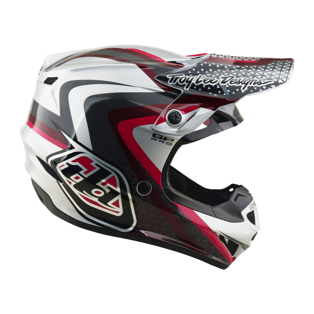 Helmet GP Pro - Slides - Grey - L Troy Lee Designs - Grafite Offroad