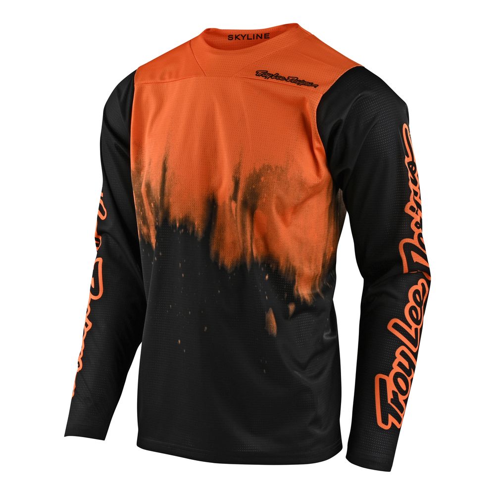 MTB jersey TLD SKYLINE DIFFUZE lightweight with long sleeves