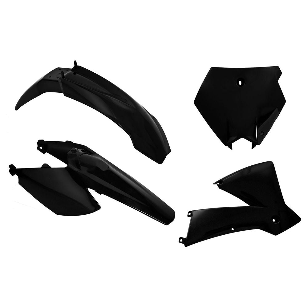 Plastics Kit 4 Pcs Black Replica Ktm - Grafite Offroad