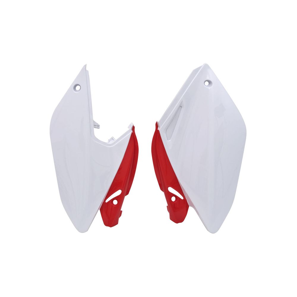 Side Panels Crf White-red Replica Honda - Grafite Offroad