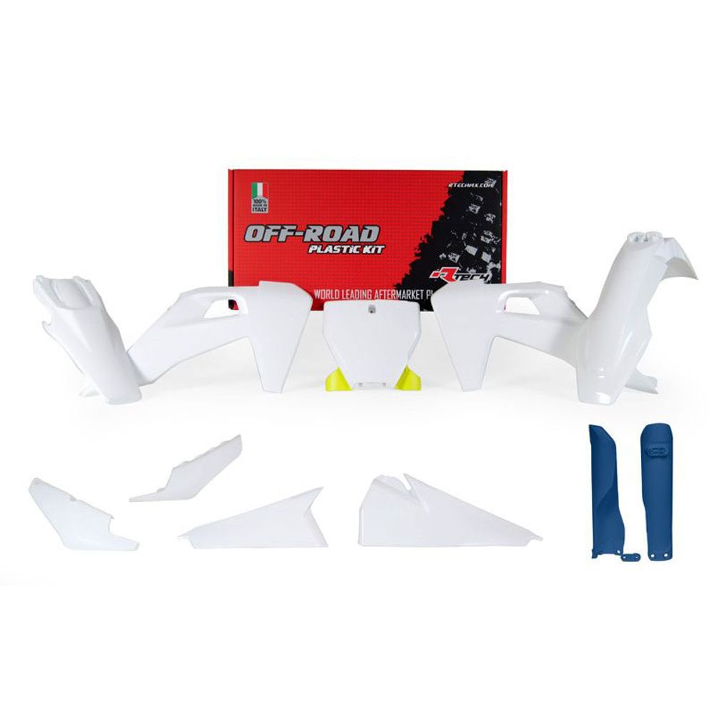 Full Plastic Kit 7 Pcs with Fork Protectors - Grafite Offroad