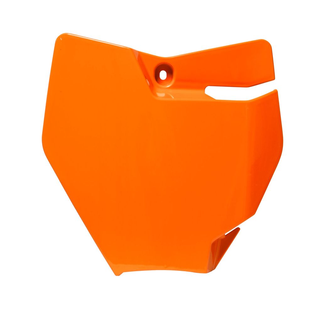 Front Number Plate K Orange Replica Ktm - Grafite Offroad