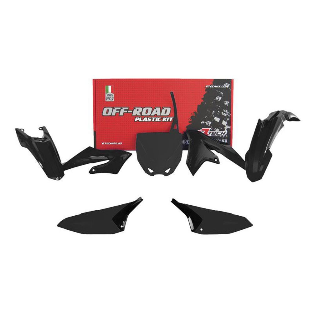Plastics Kit 5 Pcs Original Color Yamaha Black - Grafite Offroad