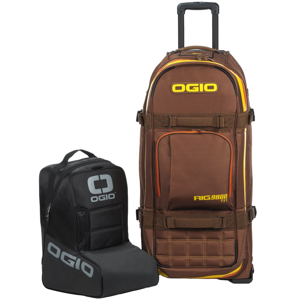 Rig 9800 Pro Gear Bag with Removable Mx Boot Bag and 125l Capacity - Grafite Offroad