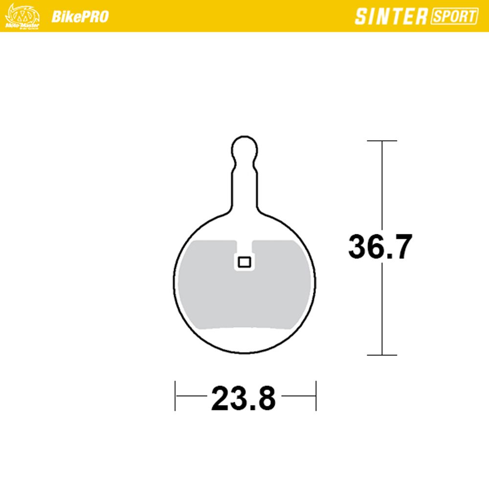 Brake Pads Bicycle Sinter Sport: Avid Bb3, Bb5 - Grafite Offroad